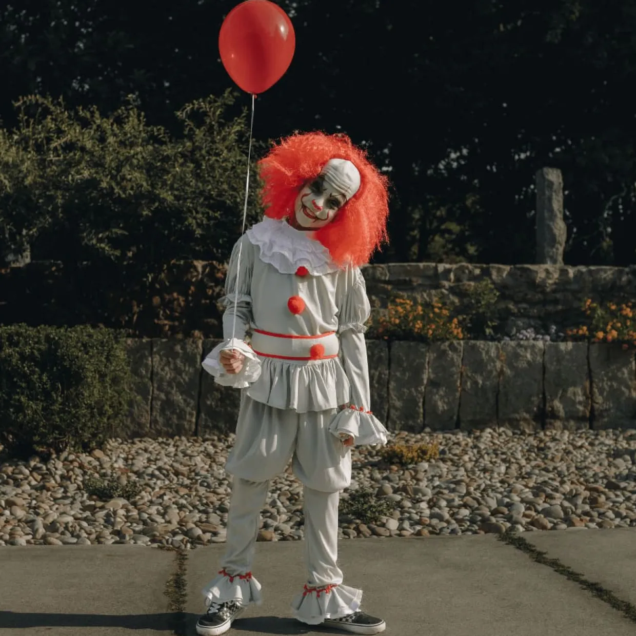Disfraz de Payaso Tenebroso para niño