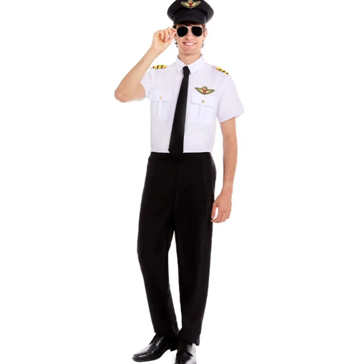 Disfraz de Piloto de Avión para adulto