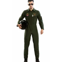 Disfraz de Piloto de Combate Aviador para adulto