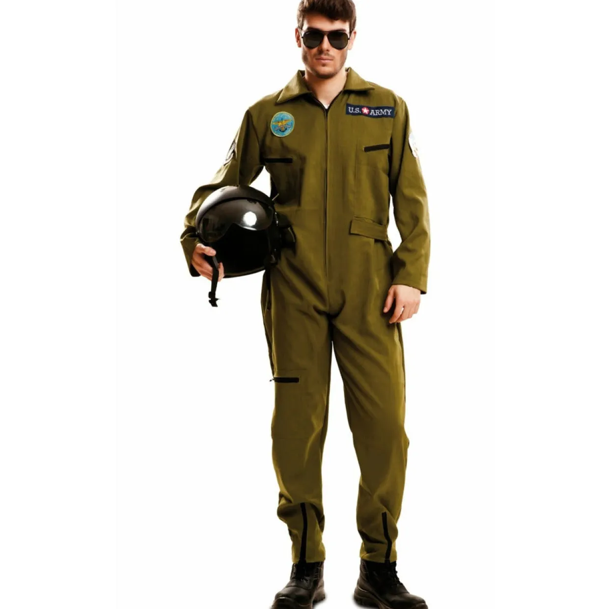 Disfraz de Piloto de Combate Oficial para adulto