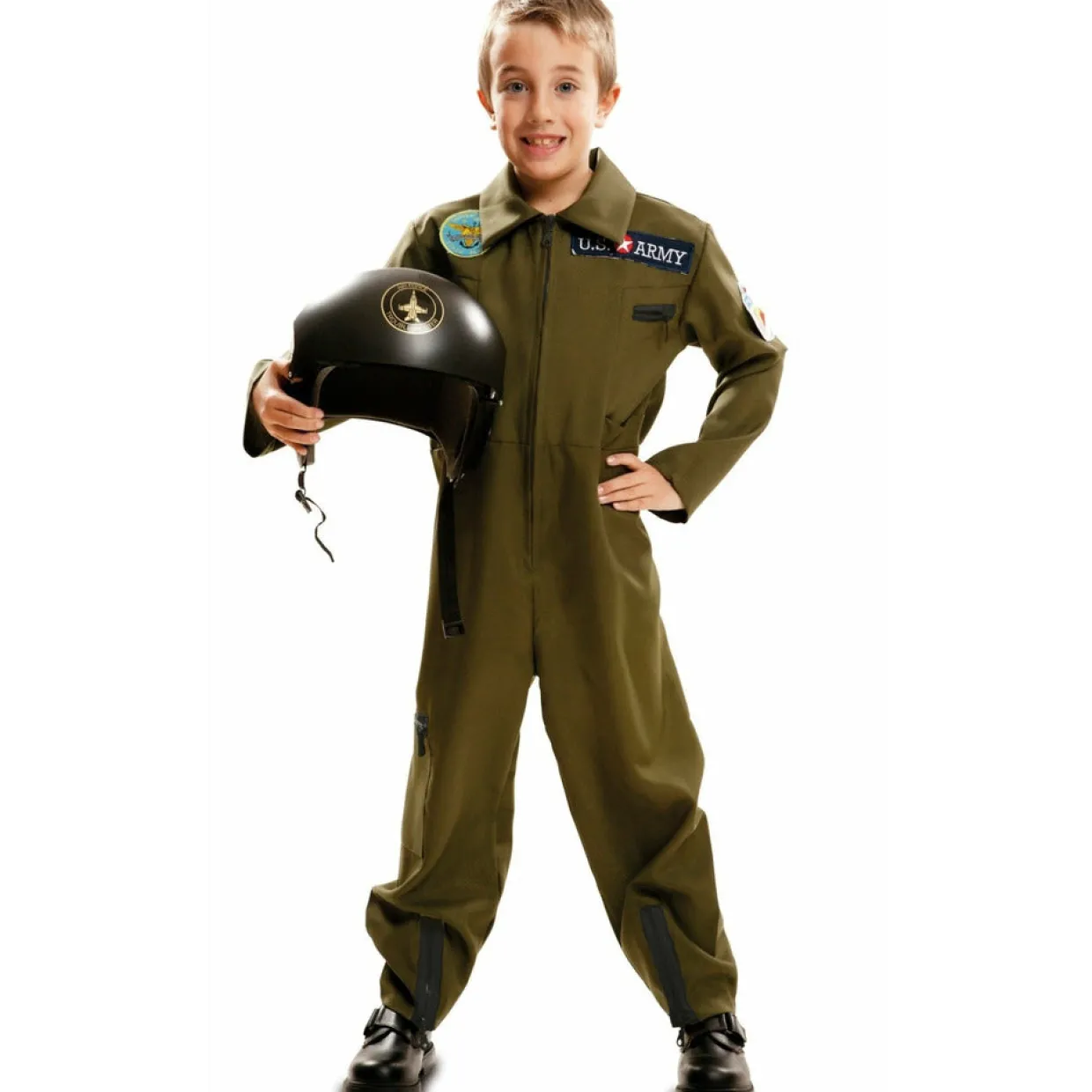 Disfraz de Piloto de Combate Oficial infantil