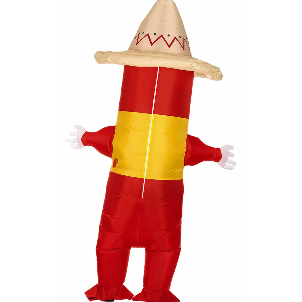 Disfraz de Pimiento Mexicano Hinchable para adulto