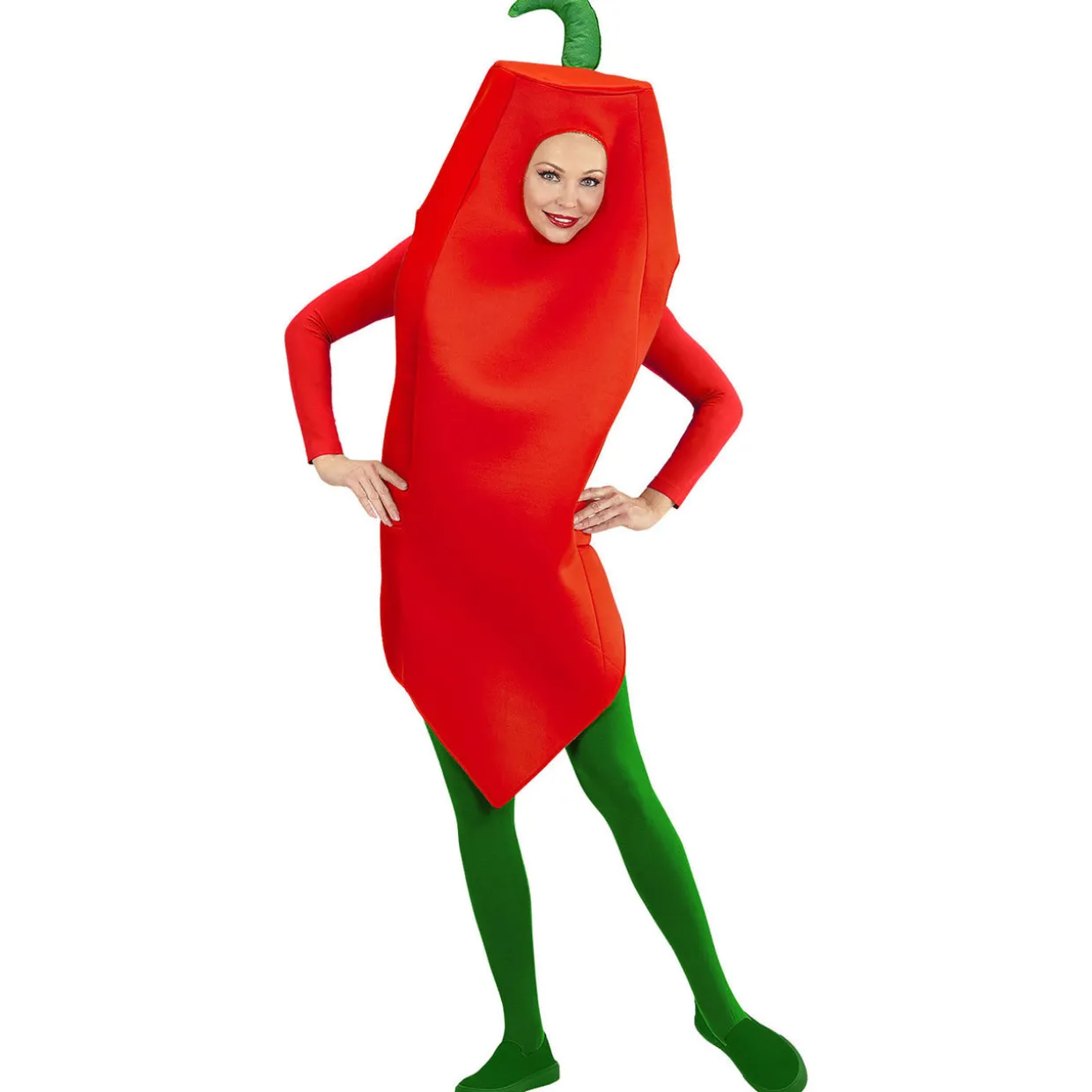 Disfraz de Pimiento Picante para adulto