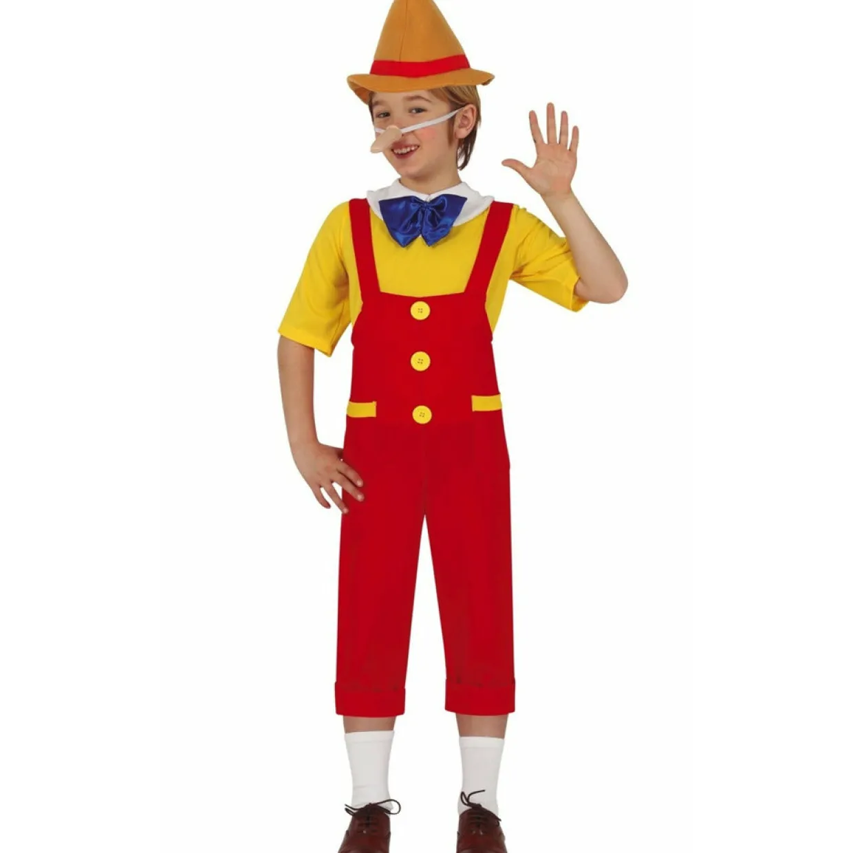 Disfraz de Pinocho Botones infantil
