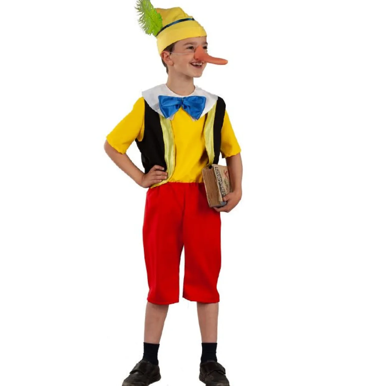 Disfraz de Pinocho Clásico para niño