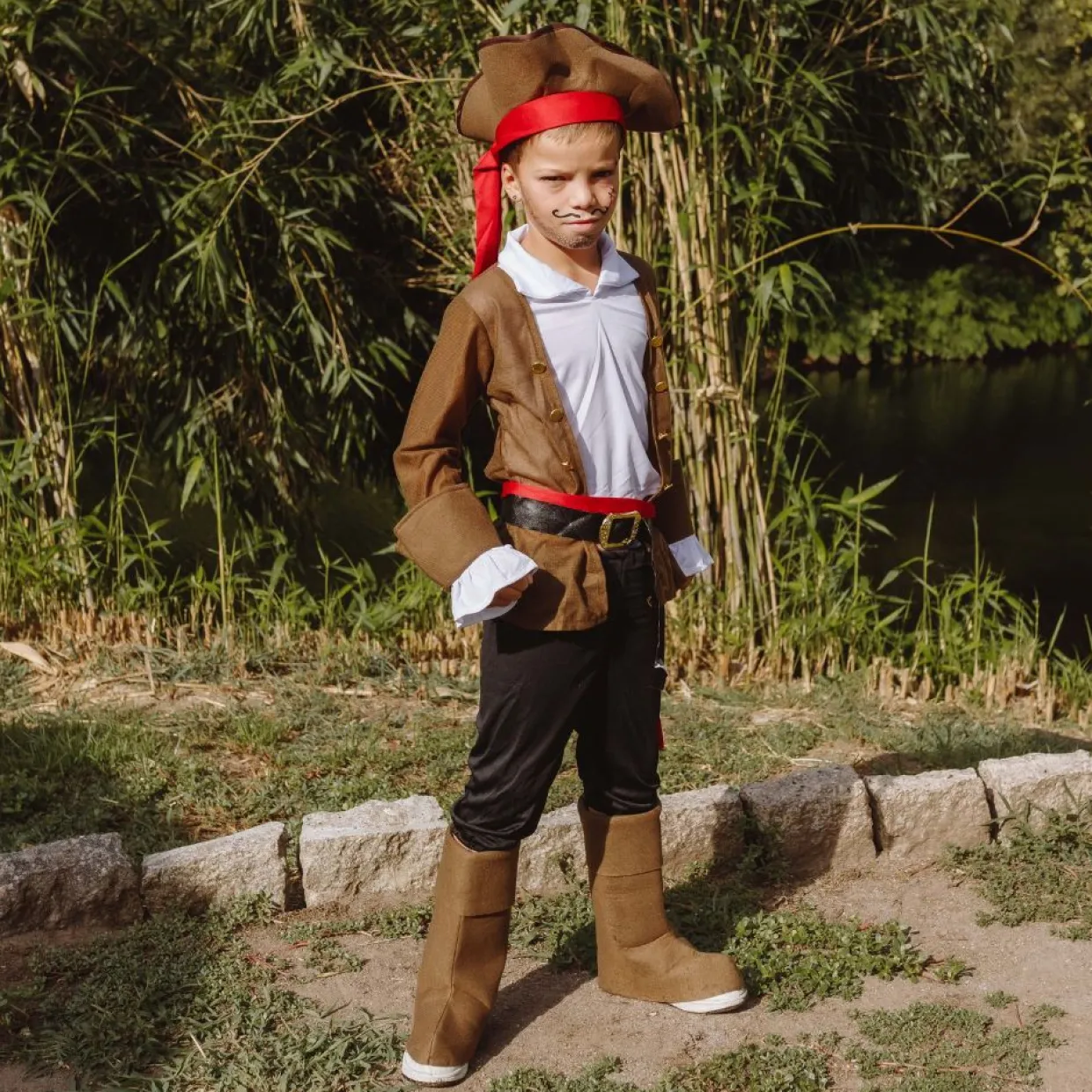 Disfraz de Pirata Bucanero para niño