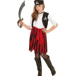 Disfraz de Pirata Clásica para niña