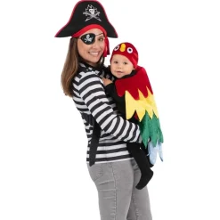 Disfraz de Pirata con Loro para adulto