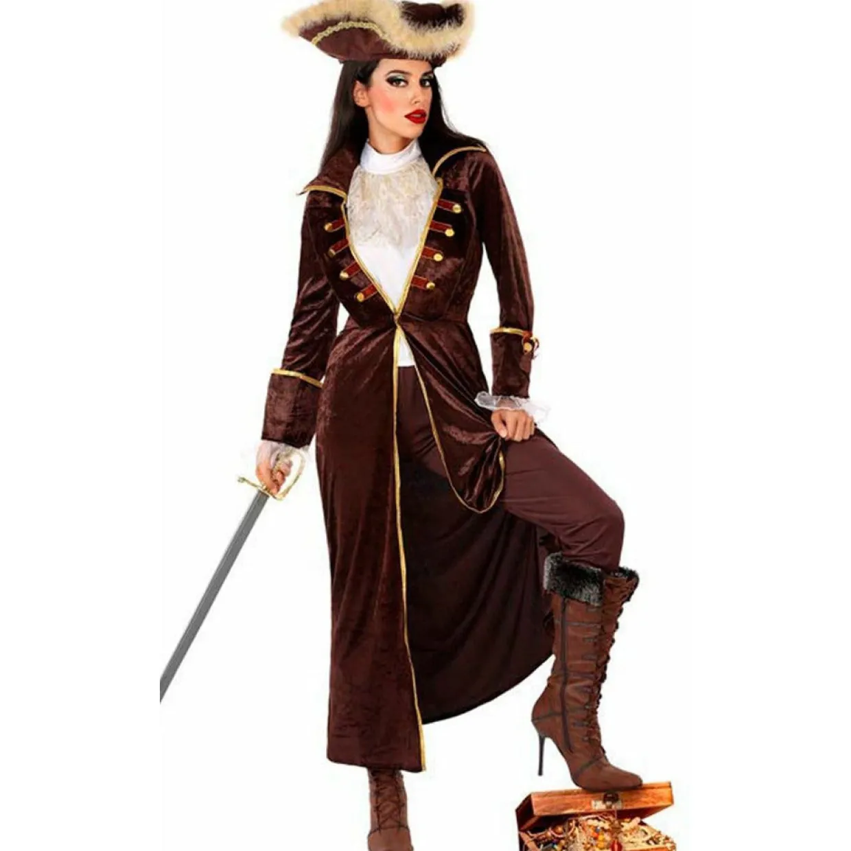 Disfraz de Pirata Judith para mujer