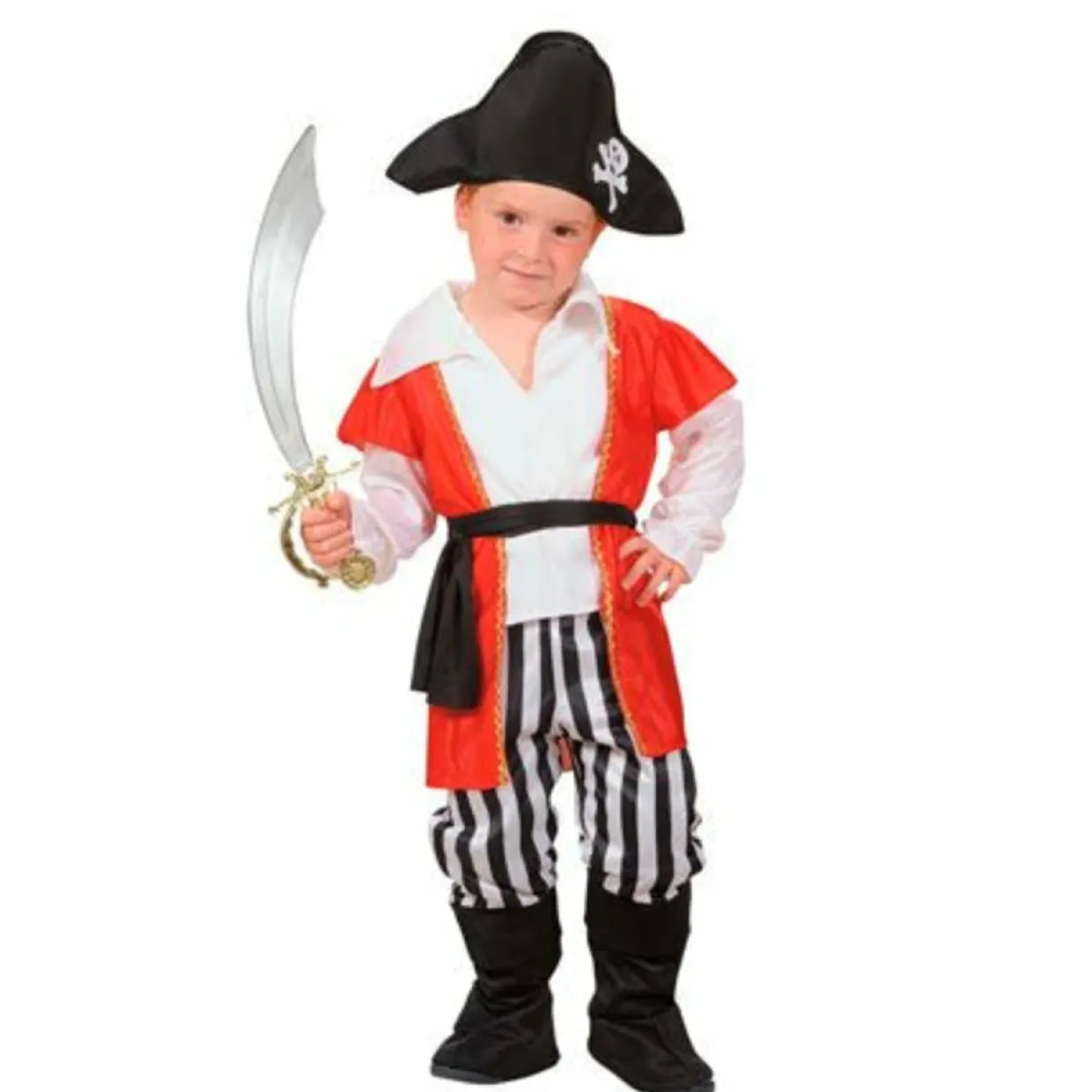 Disfraz de Pirata Rayas para niño