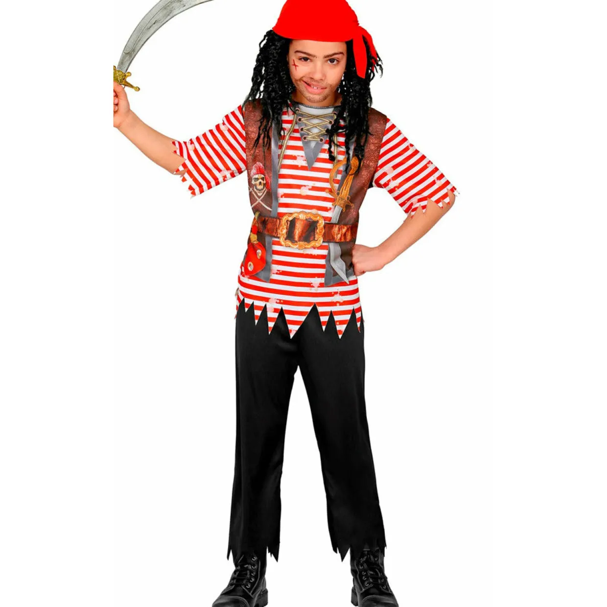 Disfraz de Pirata Silver para niño