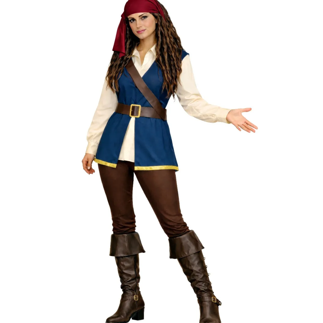 Disfraz de Pirata Sparrow para mujer