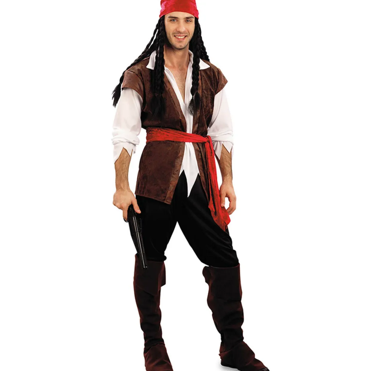 Disfraz de Pirata Trotamundos para hombre