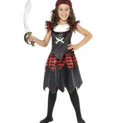 Disfraz de Piratesa Bonny para niña