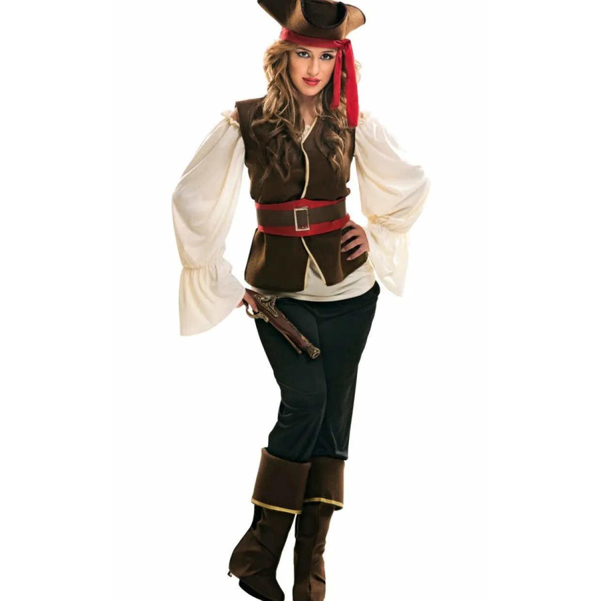 Disfraz de Piratesa Bucanera para mujer