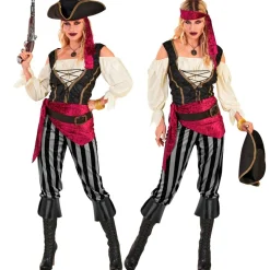 Disfraz de Piratesa Fajín para mujer