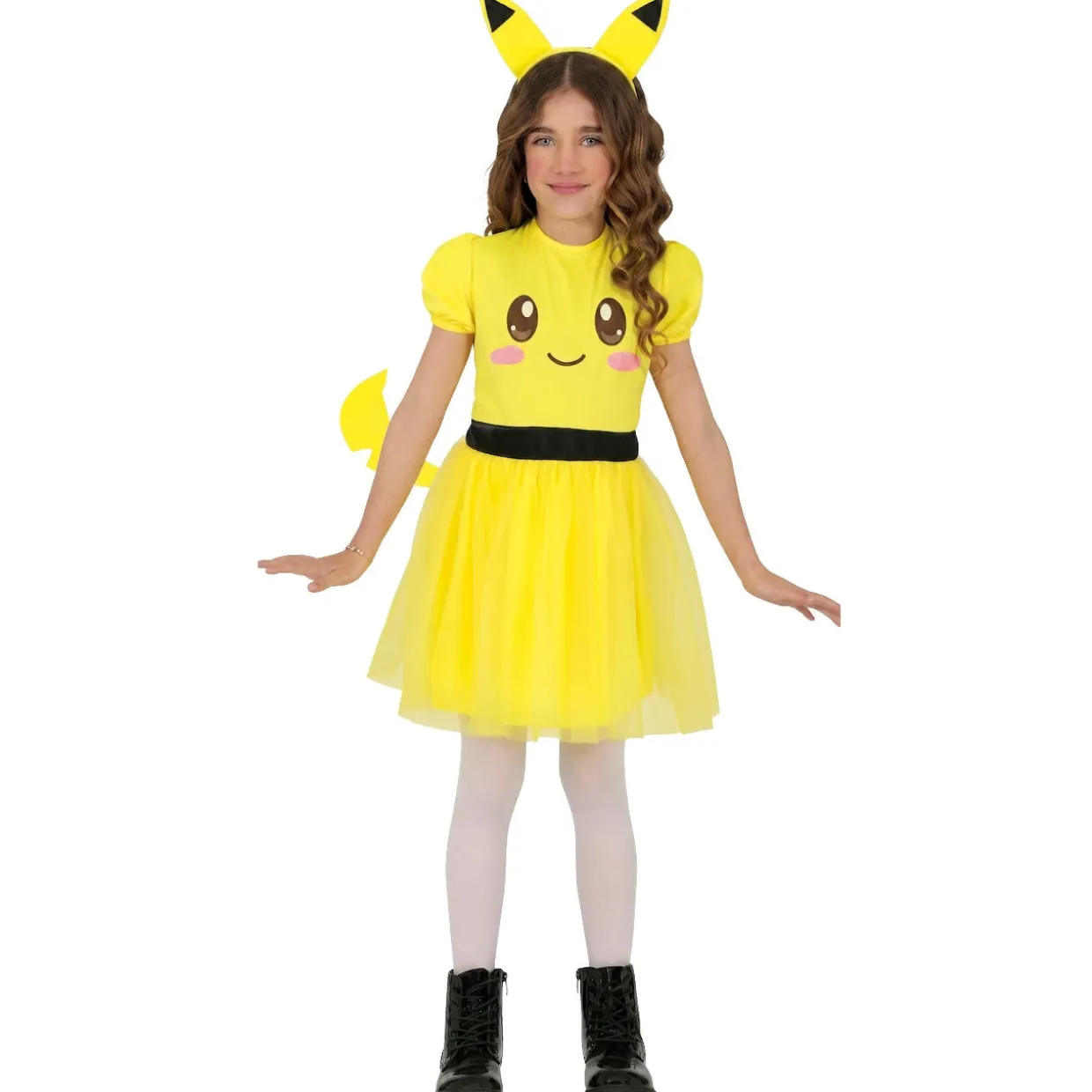 Disfraz de Pokémon Pika-chu para niña
