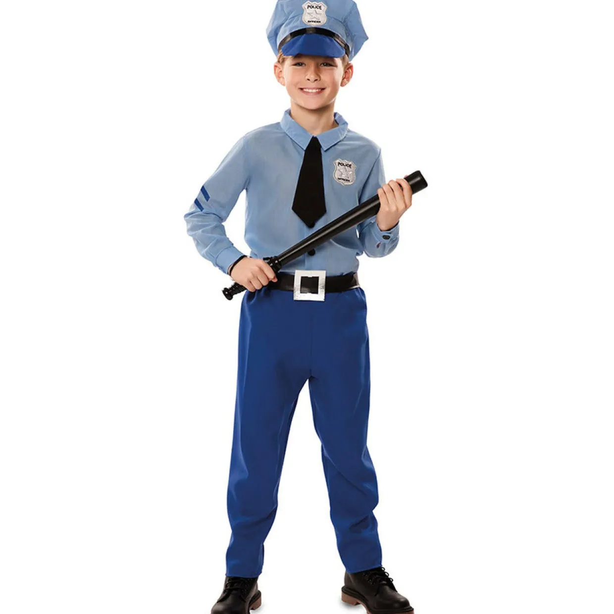 Disfraz de Policía Azul infantil