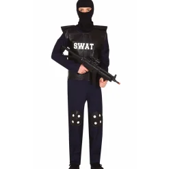 Disfraz de Policía Swat para adolescente