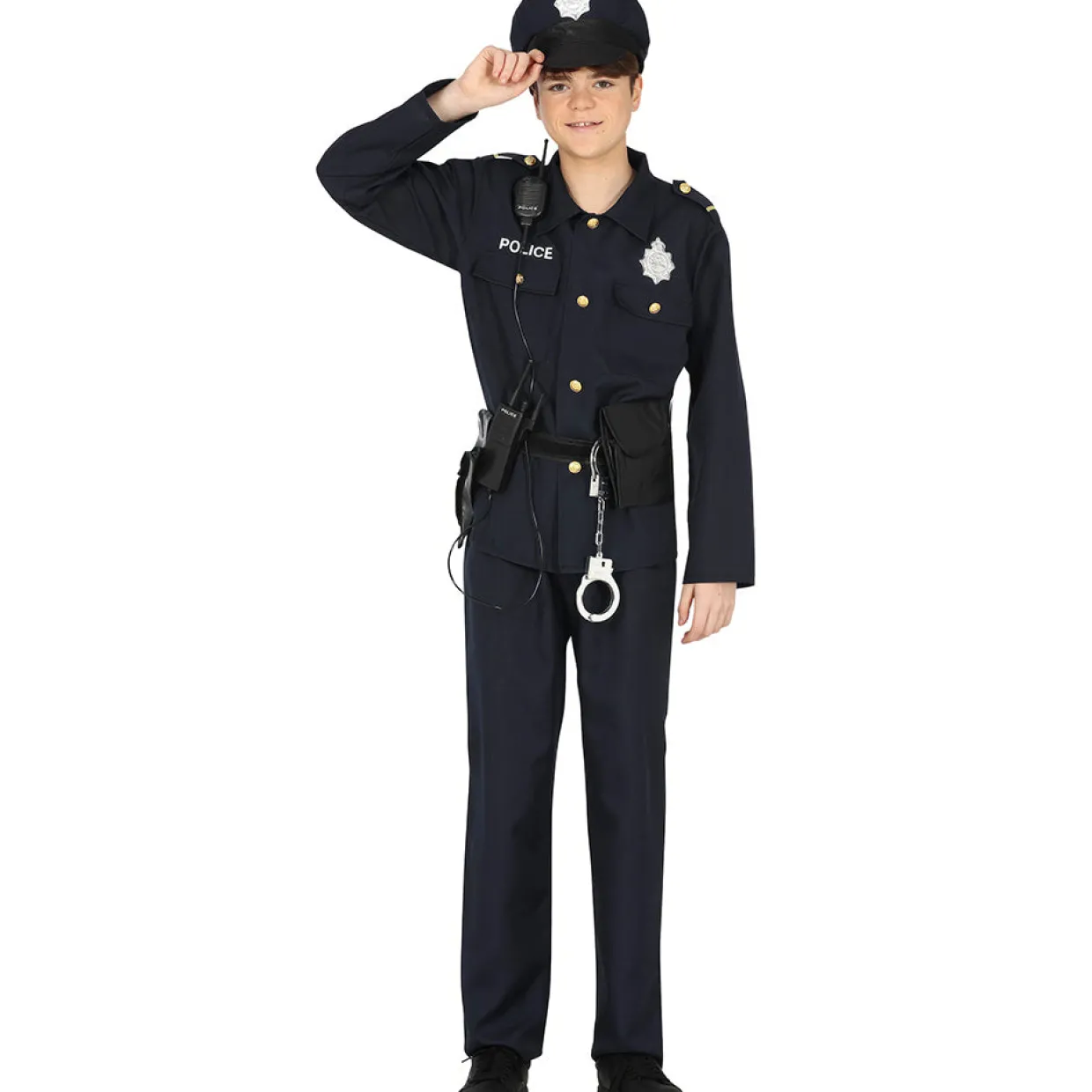 Disfraz de Policía Uniforme para adolescente