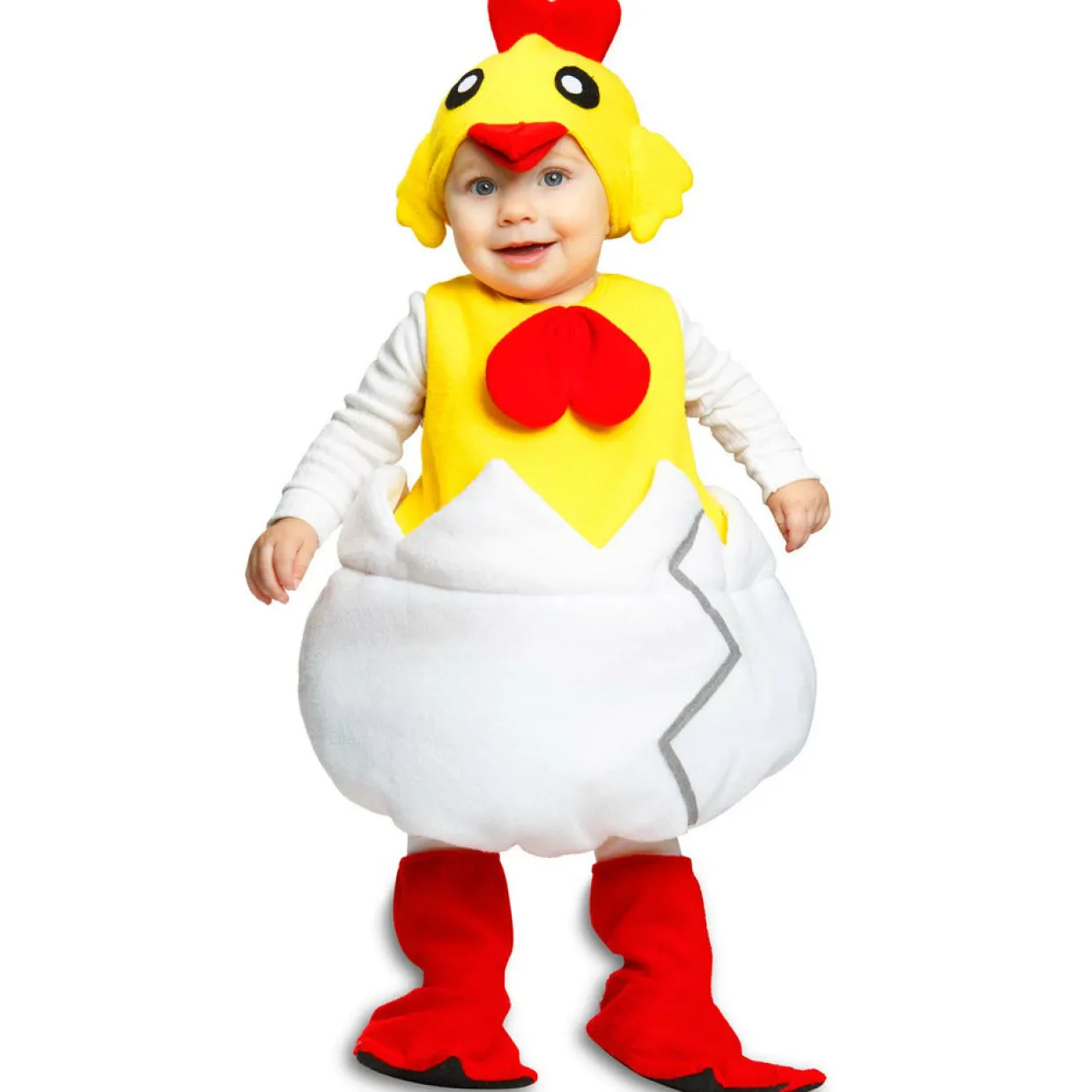 Disfraz de Pollito Cascarón para bebé