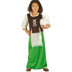 Disfraz de Posadera Verde para niña