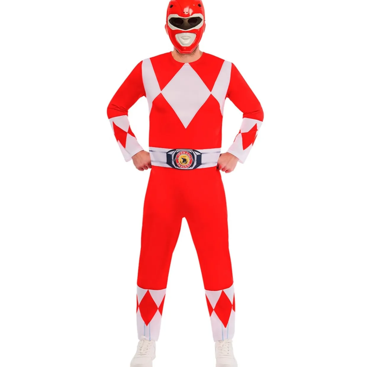 Disfraz de Power Ranger Rojo™ para adulto