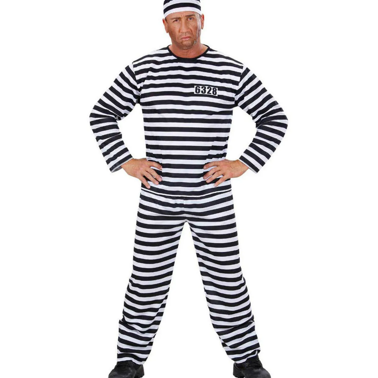Disfraz de Preso M para hombre