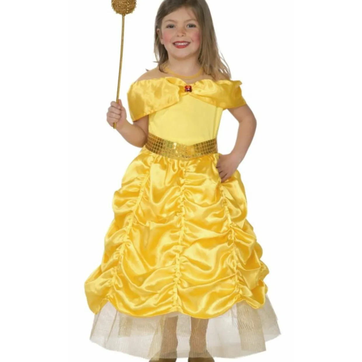 Disfraz de Princesa Dorada para niña