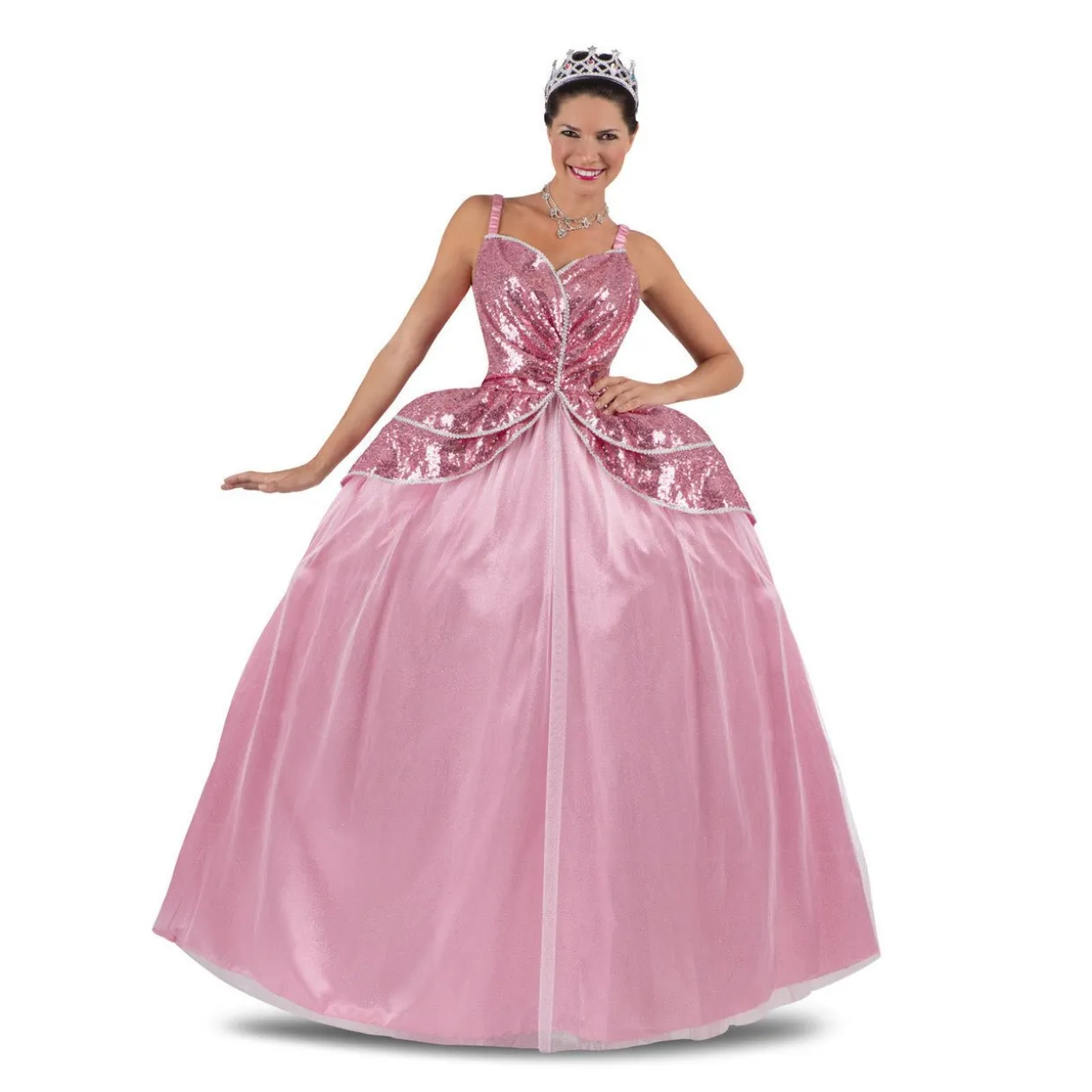Disfraz de Princesa Glinda Deluxe para mujer