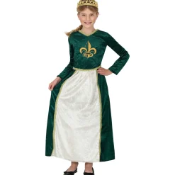 Disfraz de Princesa Medieval Fiona para niña