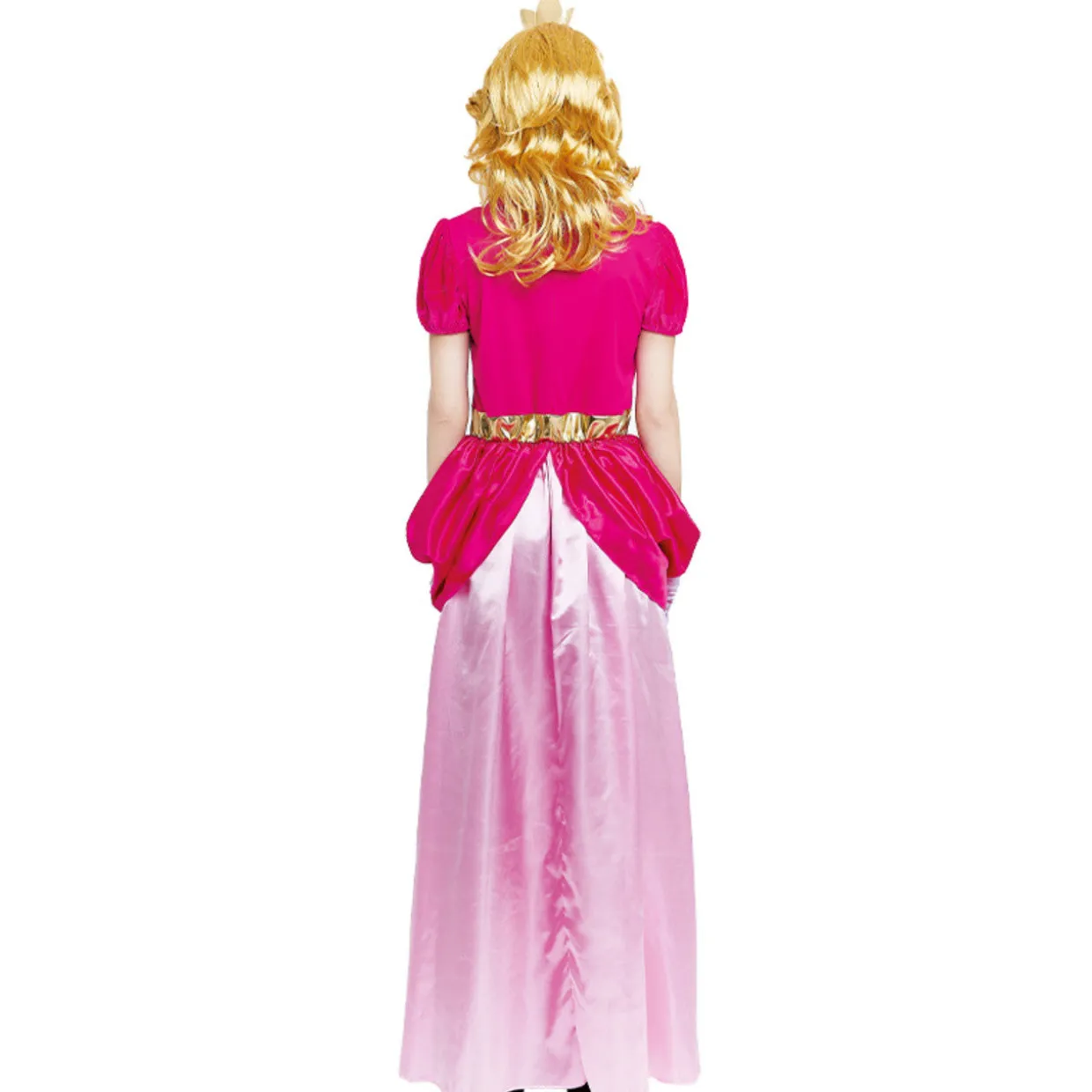 Disfraz de Princesa Peach Rosa para mujer