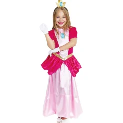 Disfraz de Princesa Peach Rosa para niña
