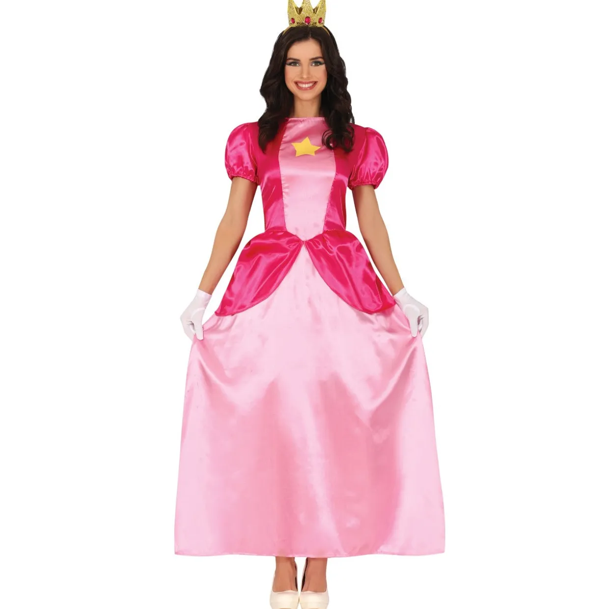 Disfraz de Princesa Peach Star para mujer