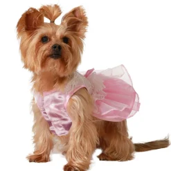Disfraz de Princesa Rosa para mascota