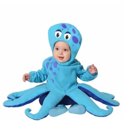Disfraz de Pulpo Azul para bebé