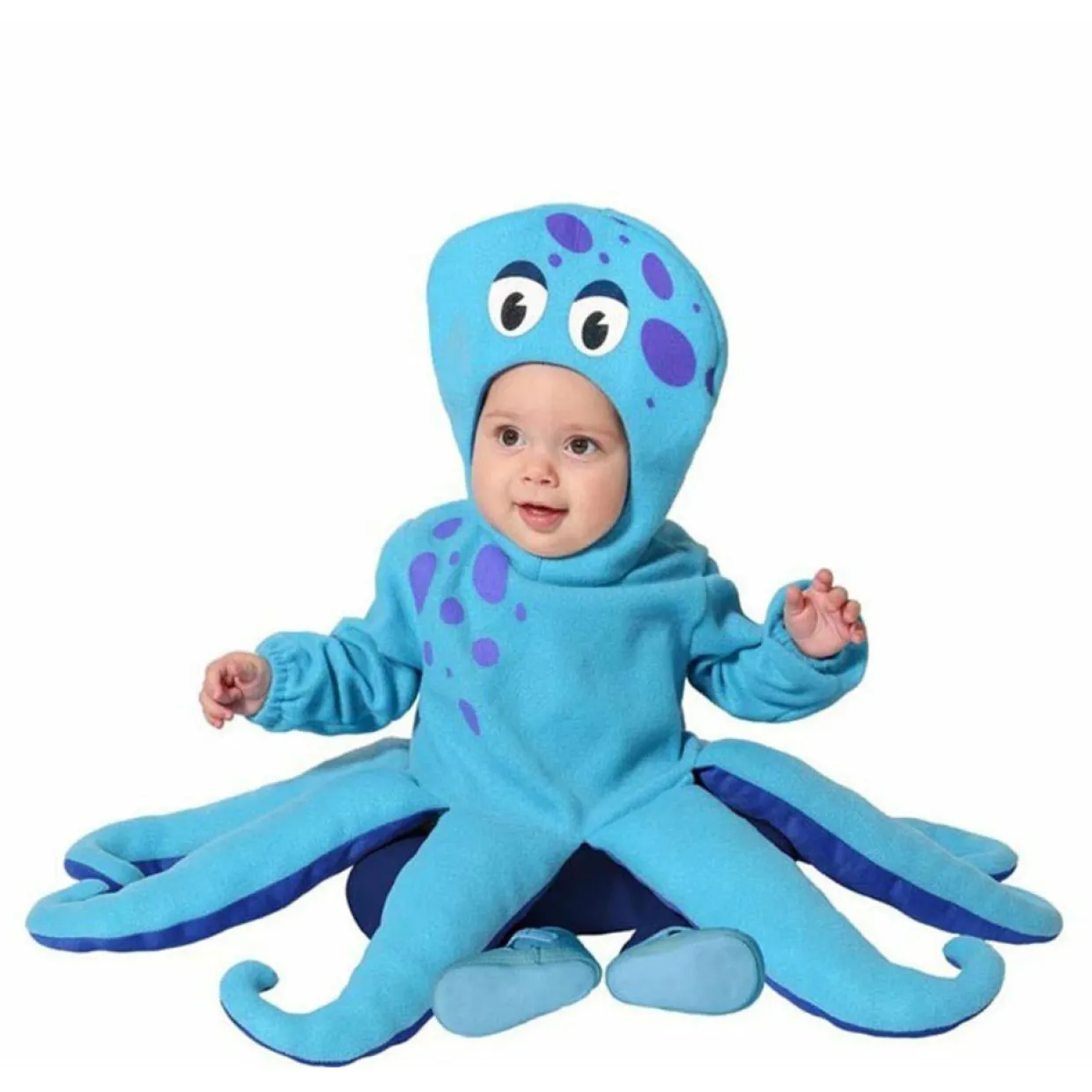 Disfraz de Pulpo Azul para bebé