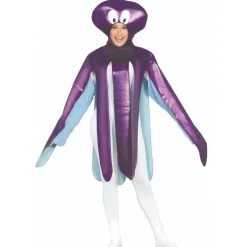 Disfraz de Pulpo Morado para adulto