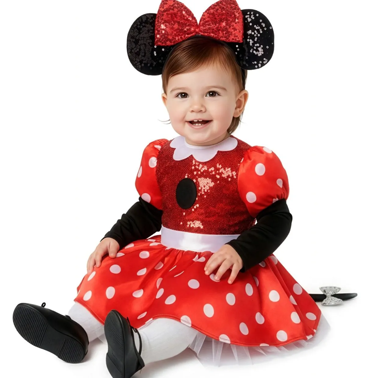 Disfraz de Ratita Minnie para bebé