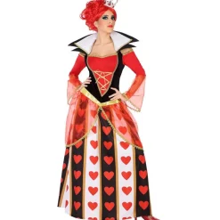 Disfraz de Reina de Corazones Vestido para mujer