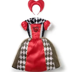 Disfraz de Reina de Corazones Rojo para Bebé