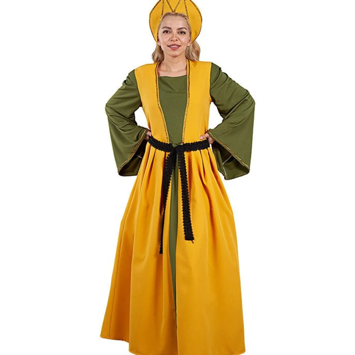 Disfraz de Reina Medieval Ginebra para mujer