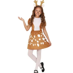 Disfraz de Reno Rudolf para niña