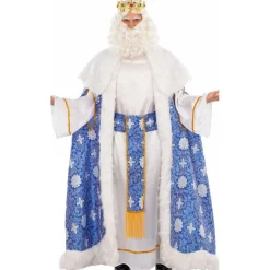 Disfraz de Rey Mago Melchor Brocado para adulto