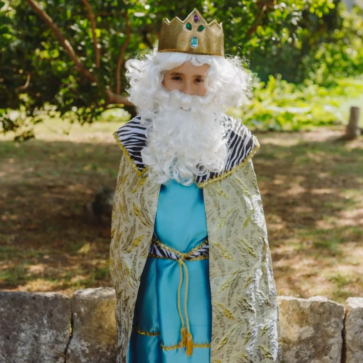 Disfraz de Rey Mago Melchor infantil