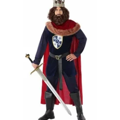 Disfraz de Rey Medieval Bernardo para hombre
