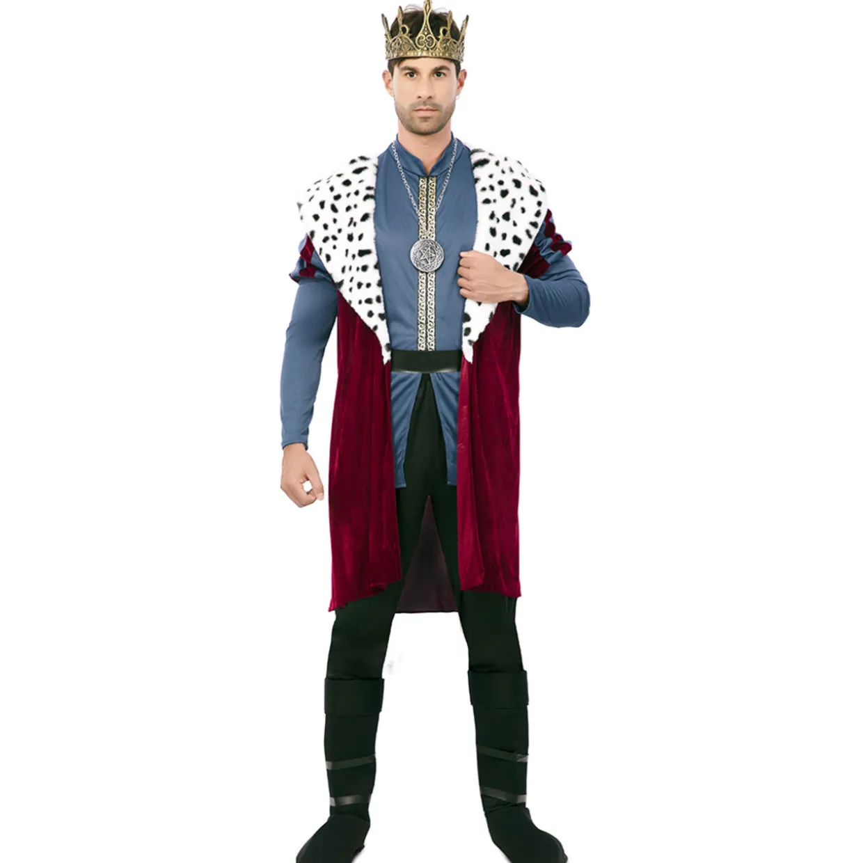 Disfraz de Rey Medieval Deluxe para hombre