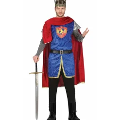 Disfraz de Rey Medieval Luis para hombre