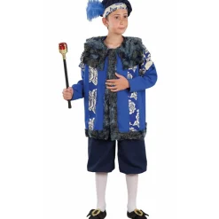 Disfraz de Rey Medieval Lujo para niño