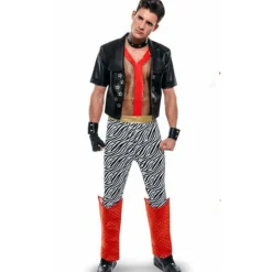 Disfraz de Rockero Punky para hombre